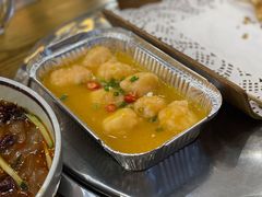 锡纸手工虾滑-聚串门儿·东北烧烤(信义坊店)