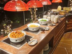 自助取餐区-怡咖啡海鲜自助餐厅(浦东香格里拉店)