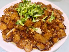 素烧茄子-胖子菜馆(隆昌路店)