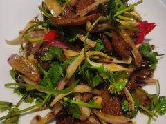 香菜牛肉-小胖私厨状元宴·东北私房菜馆