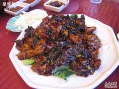 小白菜木耳熏肉粉丝-大地春饼店(黄河路店)