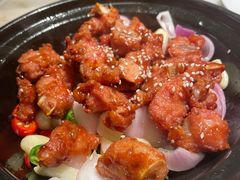 蒜香蜜汁排骨-绿茶餐厅(龙湖杭州金沙天街店)