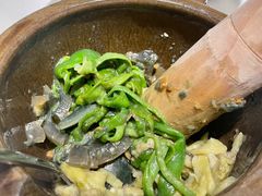 皮蛋辣椒擂茄子-望湘园·小雅(德基店)