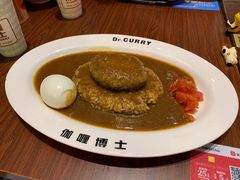 芝士和牛汉堡饭-伽喱博士 Dr.CURRY咖喱饭(太阳宫咖喱店)