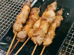 烤羊肉串-可汗草原碳烤羊腿(欧景城店)