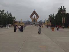 -法门文化景区-合十舍利塔