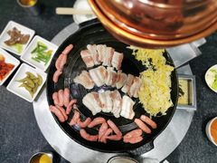 烤猪五花肉-海花锅盖烧烤店(怡馨家园店)