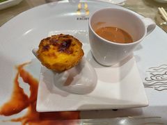 餐后葡挞配奶茶-8餐厅(新葡京酒店)