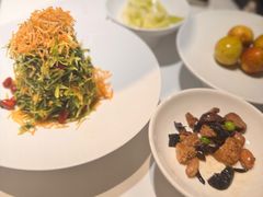 巧拌豆苗-四季民福烤鸭店(王府井东安门店)