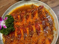 -明洞阿姨·韩式酱蟹烤肉·创意料理(三元桥店)