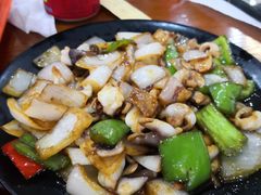 炒八爪鱼-台州老六海鲜面馆(上南总店)