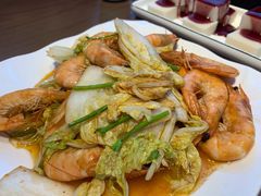 大虾烧白菜-1937青岛老味道·海肠捞饭·青岛菜(大鲍岛栈桥店)