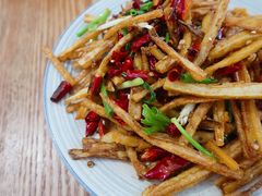 干煸藕丝-静一餐厅·湖北菜(前门创始店)
