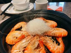 粉丝焗活虾-吕氏焗小鲜•花园餐厅(八大关店)