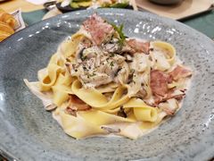 蘑菇汁培根宽面-A30 BISTRO