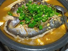 -探鱼·鲜青椒爽麻烤鱼(天一广场店)