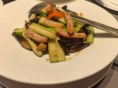 鸡枞菇炒松板肉-海立阁海鲜江浙菜(漕河泾印象城店)