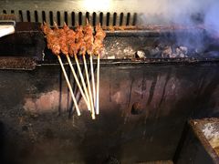 -劳动公园新疆人烤腰子