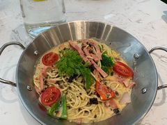 黑松露烟肉火腿烩意粉-西语·炭烧牛排(卓越中寰店)