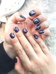 -手牵手美甲