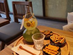 菊花抹茶酒-长春堂顺时而饮(前门店)