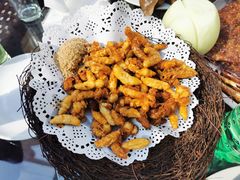 炸蜂蛹-老张烤羊(王哥庄店)