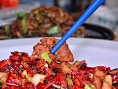 豉椒炒嫩滑鸡丁-小大董·烤鸭(王府井apm店)
