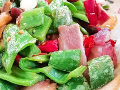 双椒炒腊肉-宋记冕宁土菜馆(海门渔村二店)