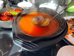 番茄小排汤-蟹黄鱼面·锦园(定西路店)