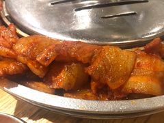 辣椒酱五花肉-姜虎东白丁烤肉(虹桥天地店)