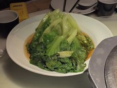 白灼生菜-绿茶餐厅(西单老佛爷店)