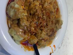 红油花生酱拌鲜虾蟹籽云吞-袁记云饺(西安路店)
