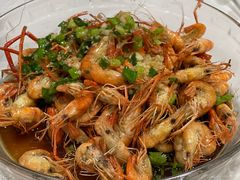 溱湖青虾（葱油）-溱湖八鲜菜馆