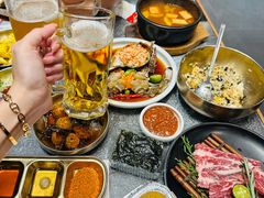 -草家酱蟹炭火烤肉店(珲春南路一店)