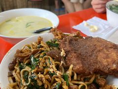 农家红炒长鱼炒面-三百碗宝应长鱼面(板仓街店)