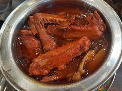 御锅白蘑翅中-乔家满族八大碗(流水沟店)