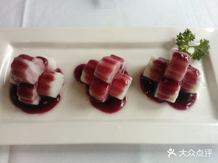 望乡楼上海菜(日月光店)蓝莓山药图片