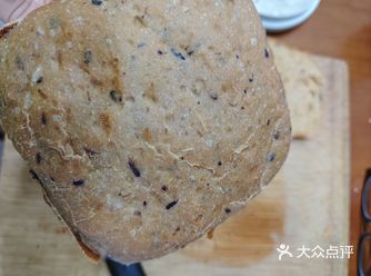 无糖无油全麦吐司之蓝莓版