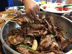 主打的干锅鸭头-安诚居干锅鸭头(八角店)