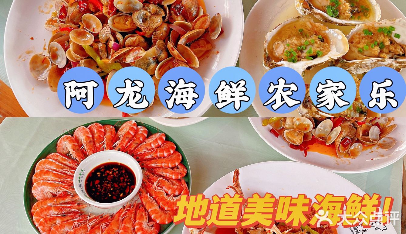 好吃的美食就是多｜阿龙海鲜农家乐