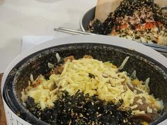 芝士海苔牛肉石锅拌饭-京尚道韩式美食屋(海甸岛店)