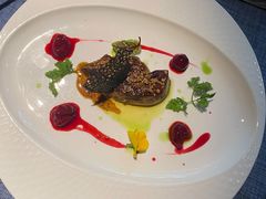 香煎鹅肝配水果&红酒汁-弦月窗LUNETTE BY AMANDA(复兴路店)