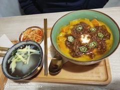 咖喱牛肉窝蛋饭-春风·有糖(崇宁路店)