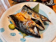 烤青花鱼定食-柚子(假日店)