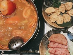 招牌番茄牛尾汤-一哥澳门豆捞·澳门风打边炉(高德置地店)