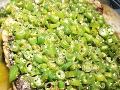 翡翠青椒味烤鱼-吞鱼兽麻辣烤鱼(万达店)