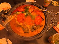 -探鱼·鲜青椒爽麻烤鱼(三水广场店)