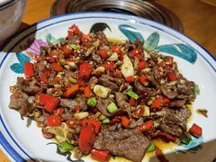 小炒黄牛肉-厨道重庆菜馆(鸳鸯店)