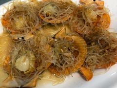 蒜蓉粉丝蒸扇贝-皓景海鲜·地标美食(双月湾店)