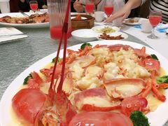 芝士伊面焗龙虾-頂好酒家·经典粤菜(海信广场店)